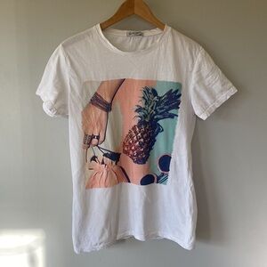 Duca Homme graphic tee size medium